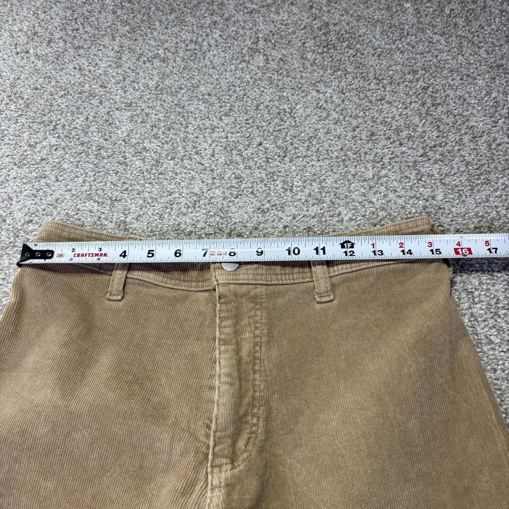 Universal Thread Pants Womens 8 Brown Corduroy Sailor Wide Leg Chino Casual - Picture 5 of 7